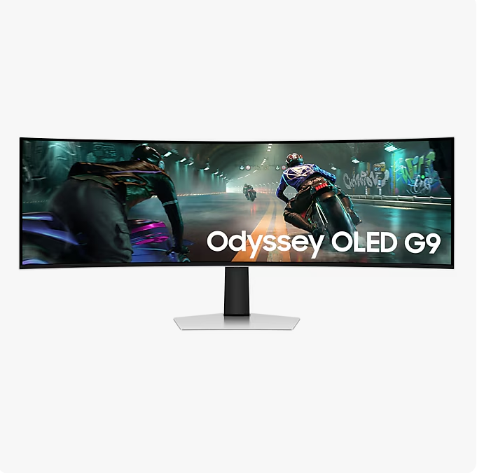 Samsung LS49DG912SNXZA 49" Odyssey OLED G9 91SD DQHD Curved Gaming Monitor