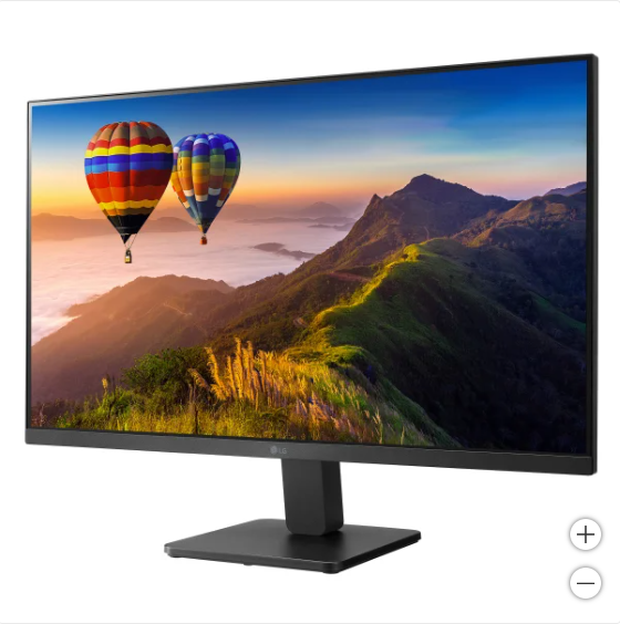 LG 27MC41D-BS 27'' IPS Full HD Monitor – 2 Units in one box