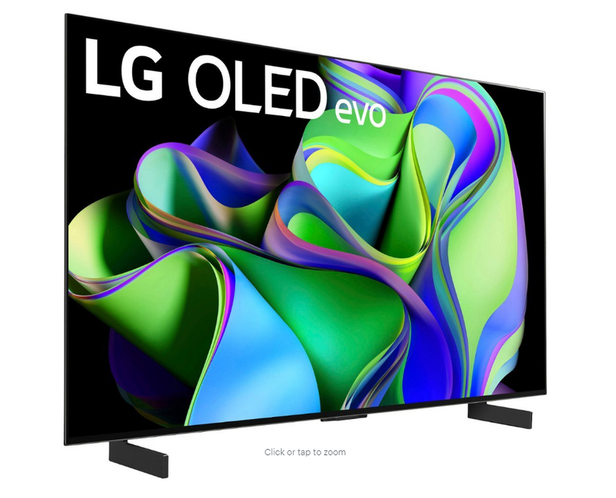 LG OLED65C3PUA 65" 4K UHD HDR OLED webOS Evo ThinQ AI Smart TV - 2023