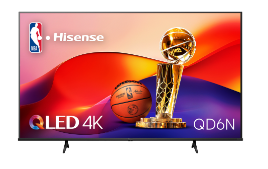 Hisense 65QD6N 65" 4K UHD HDR QLED Smart Google TV - 2024