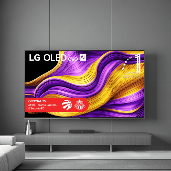 LG OLED77G5WUA 77" 4K UHD HDR OLED evo AI G5 Smart TV, wall mount included - 2025