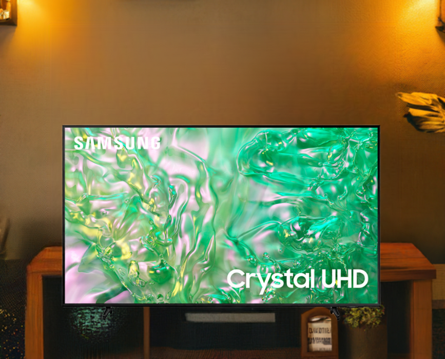 Samsung UN50DU8000FXZC 50" 4K Crystal UHD Tizen OS Smart TV - 2024