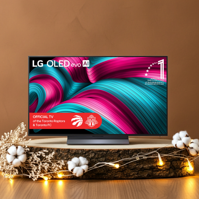 LG OLED55C5PUA 55" 4K UHD HDR OLED Evo AI Smart TV- 2025