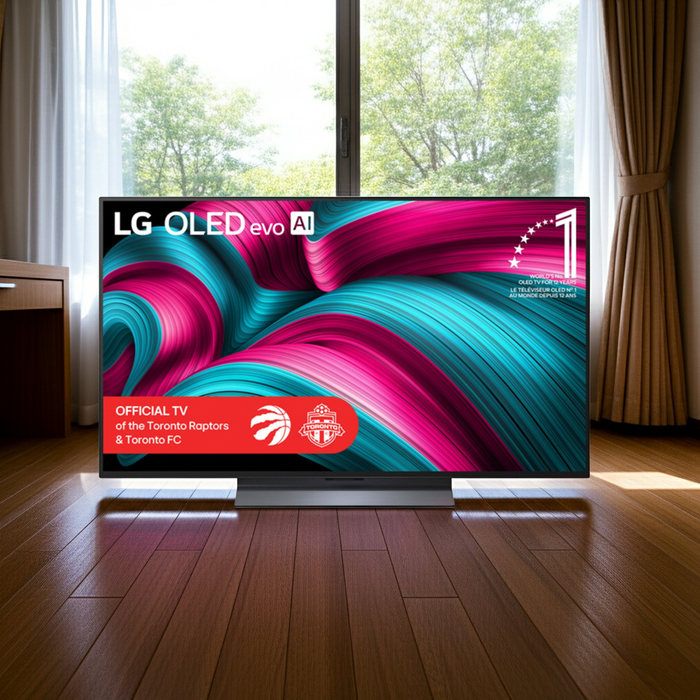 LG OLED65C5PUA 65" 4K UHD HDR OLED Evo AI Smart TV- 2025