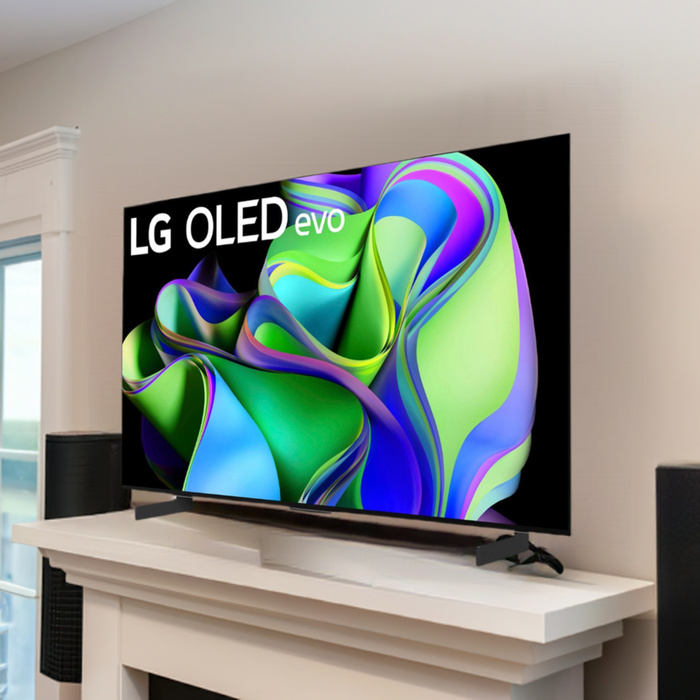 LG OLED48C3PUA 48" 4K UHD HDR OLED webOS Evo ThinQ AI Smart TV - 2023