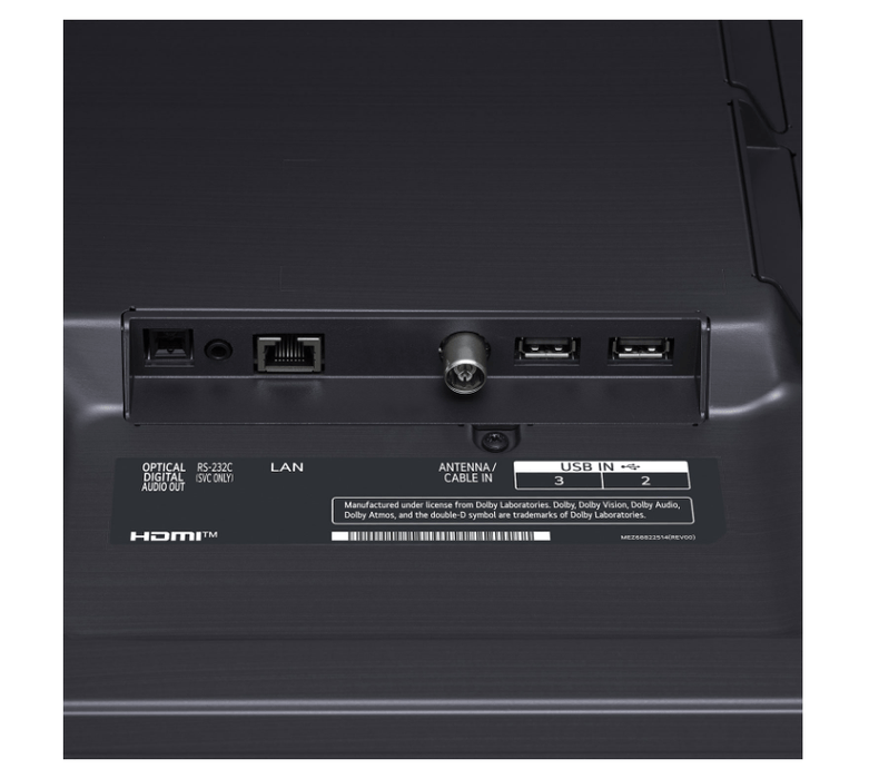 LG 55QNED80UQA 55'' 4K Smart QNED webOS 22 w/ ThinQ AI TV