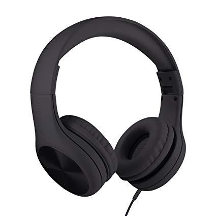 LilGadgets LGCR-02 Connect+ PRO Premium On-Ear Headphones - Black (Open box)