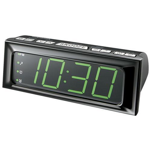 Insignia Audio Docks/Radios Insignia NS-CLOPP2-C AM/FM Clock Radio - Black (Open Box)