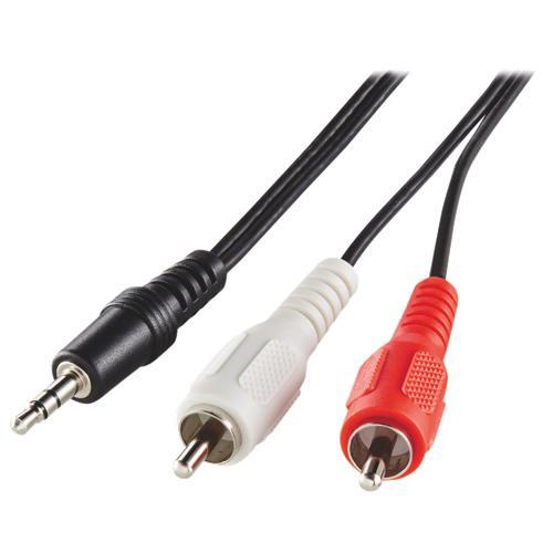 Insignia Audio/Video Accessories Insignia NS-POY3506-C 1.8m (6 ft.) 3.5mm to Y-RCA Cable (Open Box)