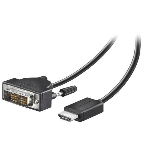 Insignia Cables/Connectors Insignia NS-PI06502-C 1.8m (6 ft) HDMI to DVI Cable (Open Box)