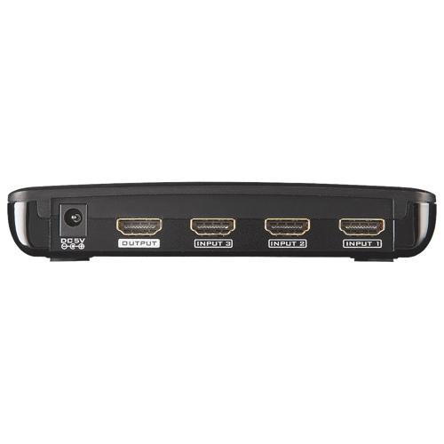 Rocketfish TV Accessories Rocketfish RF-G1185-C 4-Port HDMI Switch Box (Open Box)