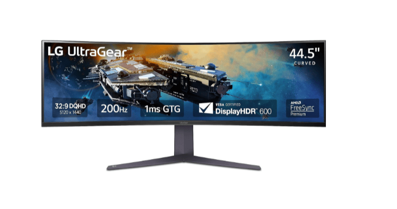 LG Ultragear™ 45GR65DC-B DQHD Gaming Monitor/VESA
