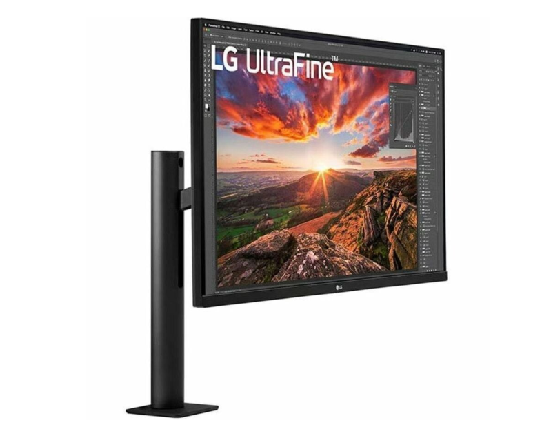 LG 32UN880K-B 31.5" UHD 4K Ergo IPS Monitor with USB-C