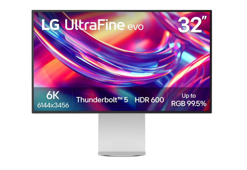 LG 32U990A-S 32" 6K 60Hz 5ms GTG IPS LED Monitor - Silver