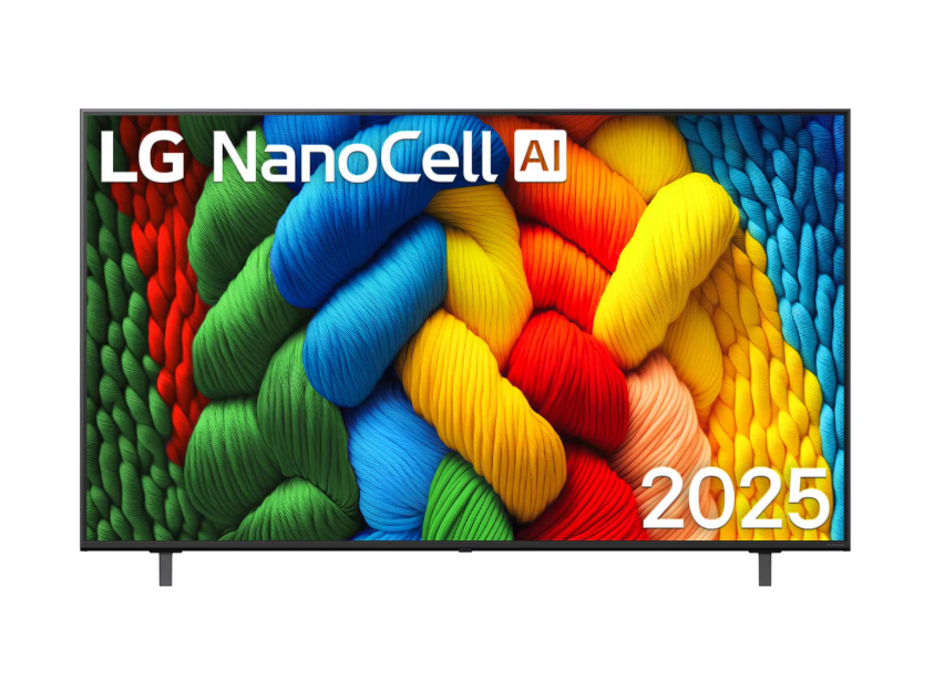 LG 55NANO80AUA 55" NanoCell AI 4K UHD HDR Smart TV- 2025