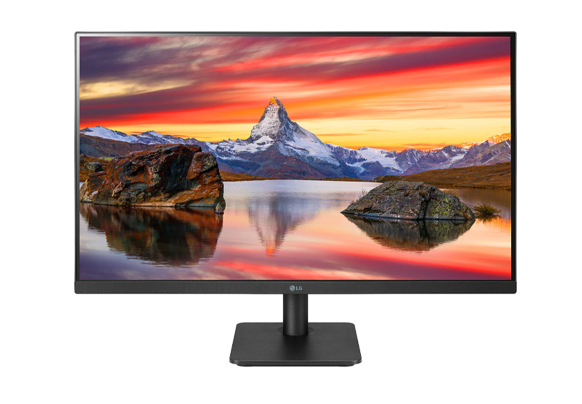 LG 27MP41D-B 27'' IPS Full HD Monitor with 3-Side Virtually Borderless Design – 2 Monitors