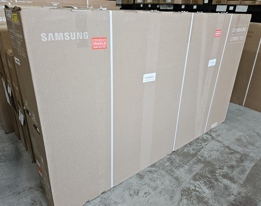 Samsung UN75U7900FFXZC _210 75" U7900F 4K UHD HDR LED Tizen Smart TV – 2025 **READ**
