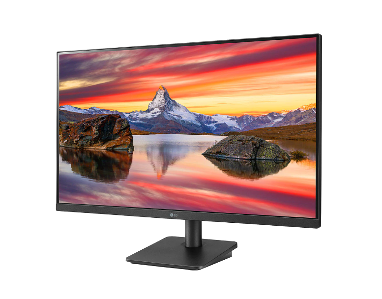 LG 27MP41D-B 27'' IPS Full HD Monitor with 3-Side Virtually Borderless Design – 2 Monitors