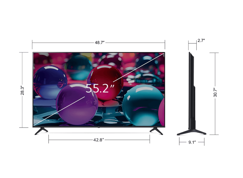 LG 55UA7000PUB 55" AI UA70 4K UHD HDR LED Smart TV – 2025