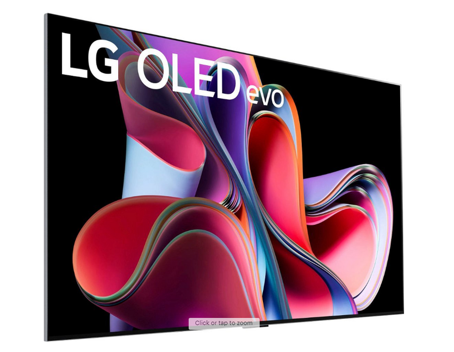 LG OLED83G3PUA G3 83" 4K UHD HDR OLED evo Gallery webOS Smart TV 2023 - Satin Silver