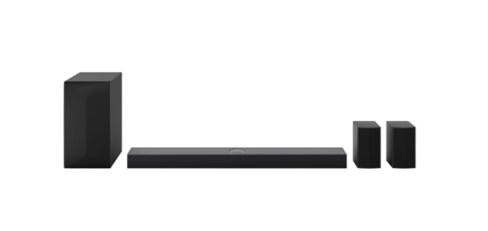 LG S70TR 500-Watt 5.1.1 Channel Sound Bar with Wireless Subwoofer & Rear Speakers