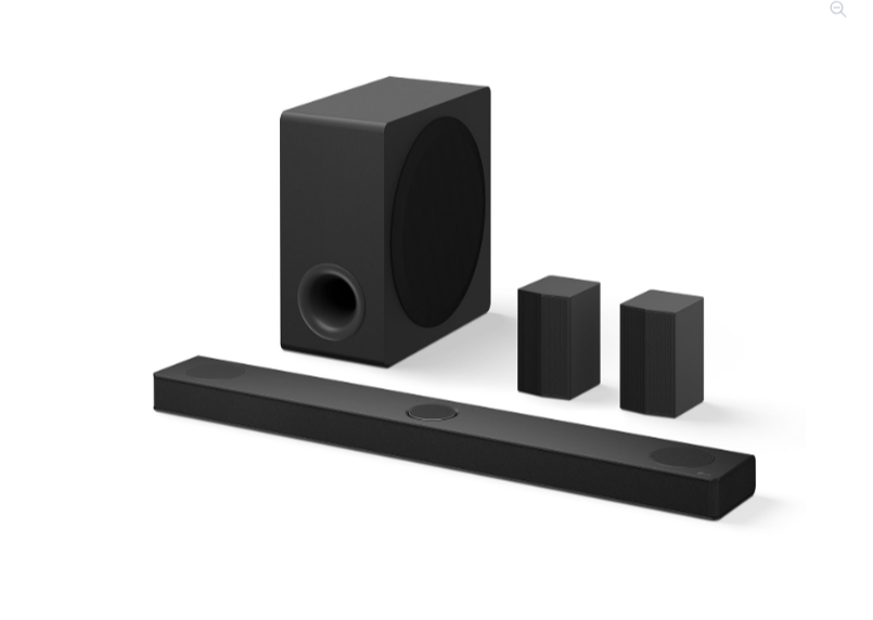 LG S80TR 580-Watt 5.1.3 Channel Sound Bar with Wireless Subwoofer & Rear Speakers