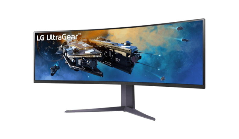 LG Ultragear™ 45GR65DC-B DQHD Gaming Monitor/VESA
