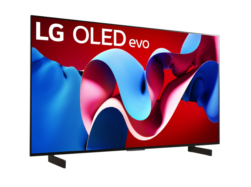 LG OLED42C4PUA 42" 4K UHD HDR OLED Evo webOS Smart TV- 2024