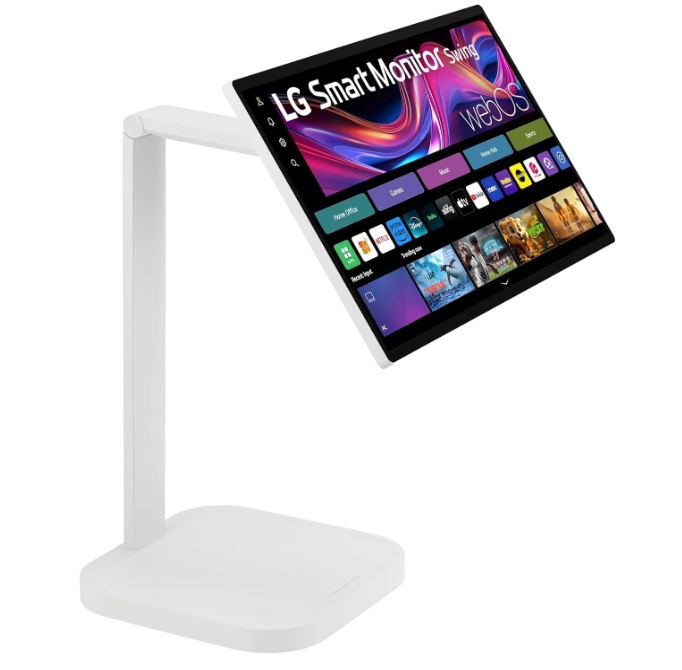 LG 32" 4K UHD 60Hz 5ms GTG Touchscreen IPS LED Smart Monitor (32U889SA-W) - White