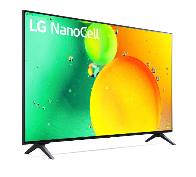 LG 55NANO75UQA 55" 4K UHD HDR LED webOS Smart TV - 2022 - Ashed Blue