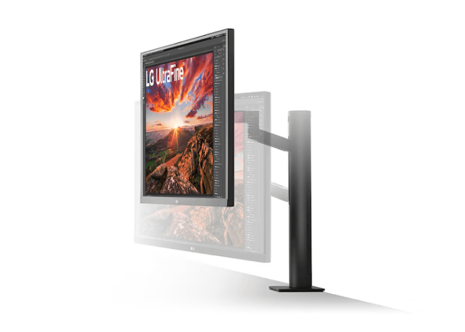 LG 27UN880-B Ultrafine Monitor 4K Ergo IPS Monitor with USB Type-C™