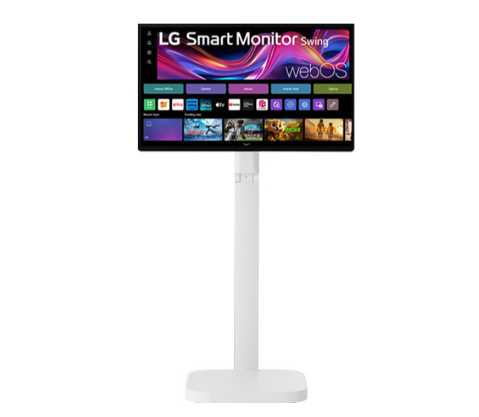LG 32" 4K UHD 60Hz 5ms GTG Touchscreen IPS LED Smart Monitor (32U889SA-W) - White
