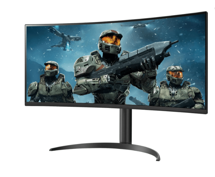 LG 34WP60C-B 34" 21:9 Curved UltraWide QHD HDR 10 Gaming Monitor