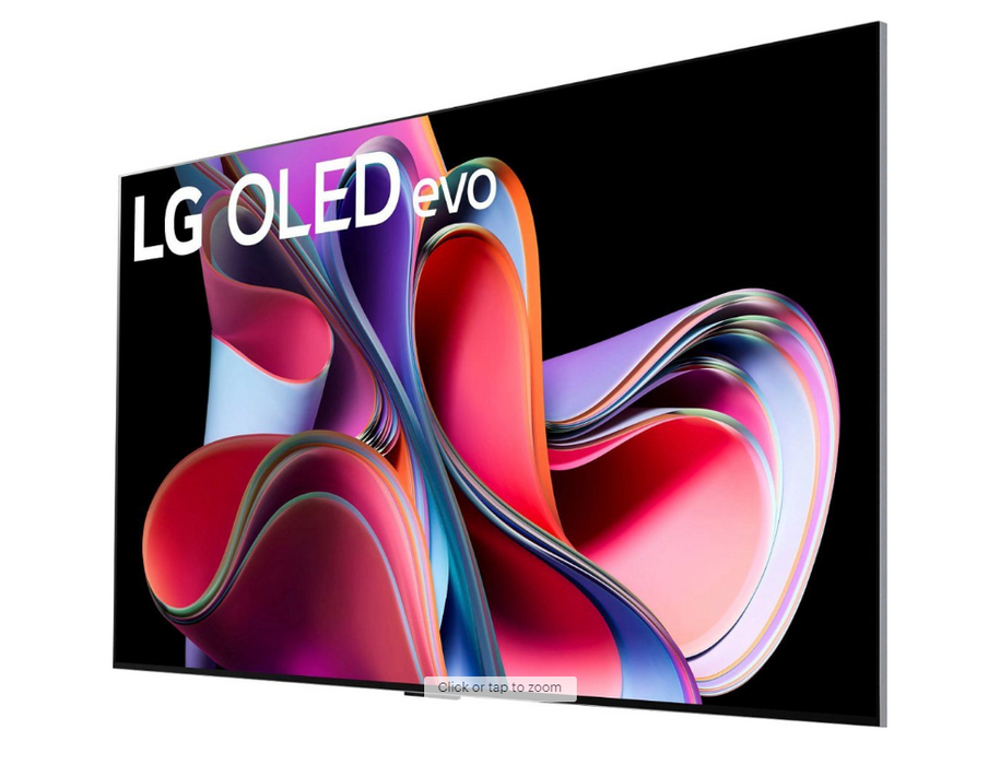 LG OLED83G3PUA G3 83" 4K UHD HDR OLED evo Gallery webOS Smart TV 2023 - Satin Silver