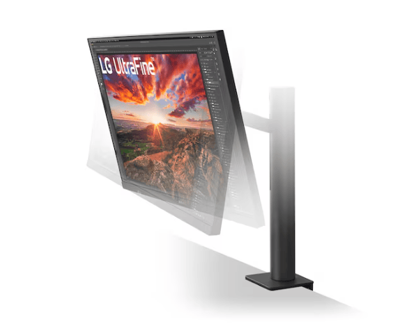 LG 27UN880-B Ultrafine Monitor 4K Ergo IPS Monitor with USB Type-C™