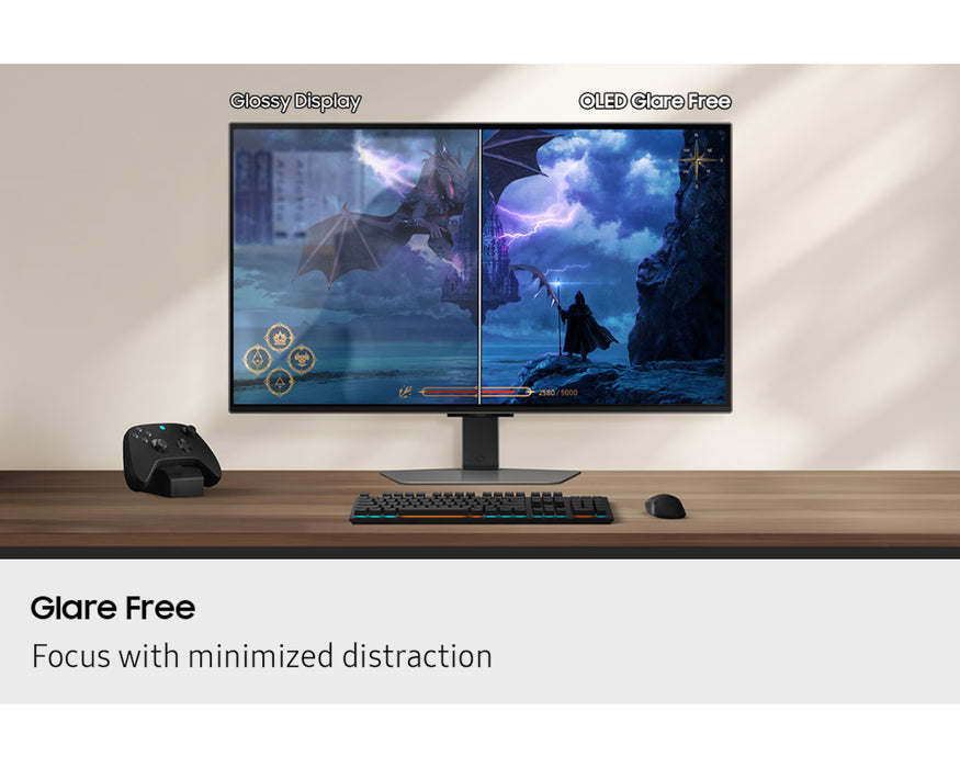 Samsung LS27FG810SNXZA 27" Odyssey OLED G8 G81SF 4K UHD 240Hz Gaming Monitor – 2025