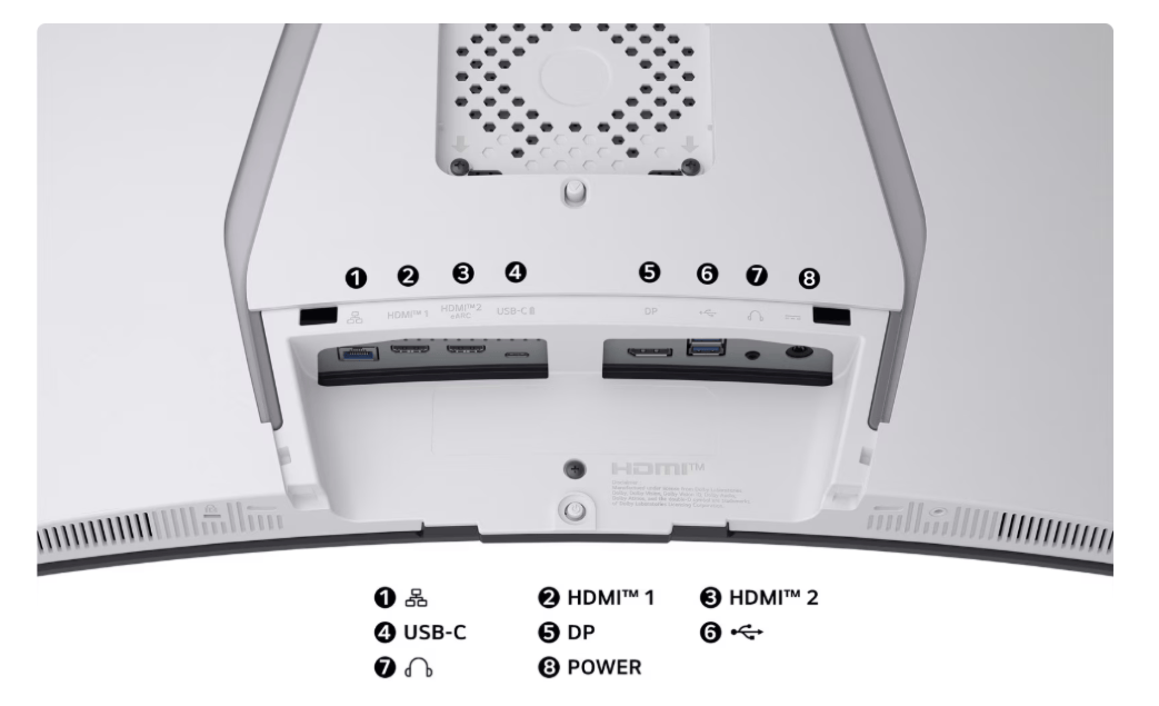 LG 39GX90SA-W UltraGear 39" WQHD Curved OLED G-Sync Smart Gaming Monitor