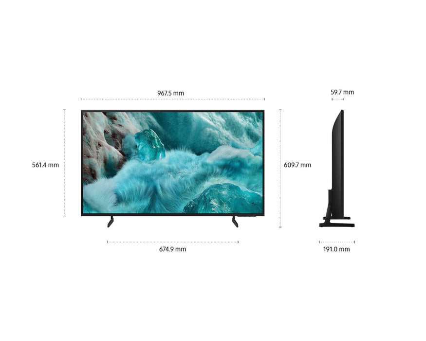 Samsung QN43Q8FAAFXZC 43" Q8F Series 4K UHD HDR QLED Tizen Smart TV – 2025