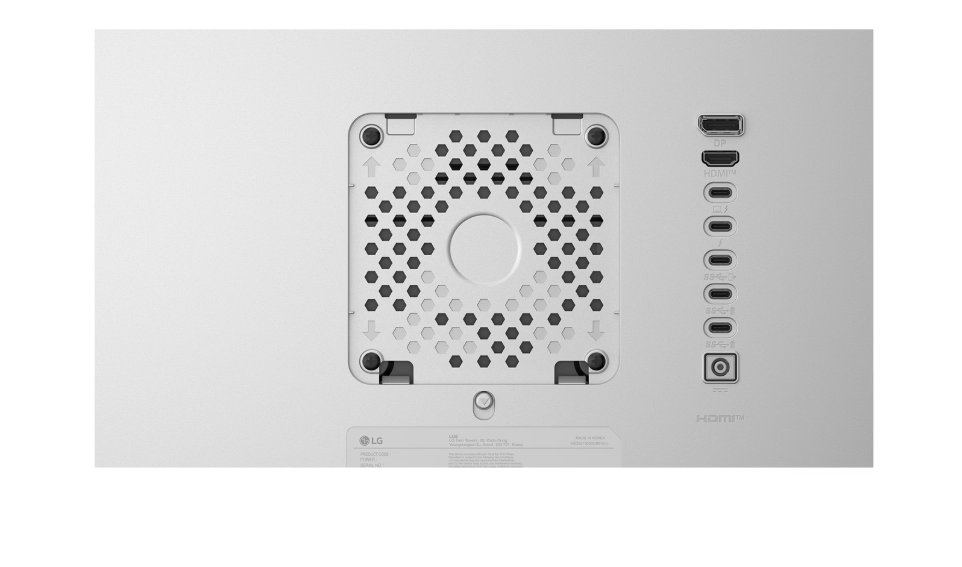 LG 32U990A-S 32" 6K 60Hz 5ms GTG IPS LED Monitor - Silver