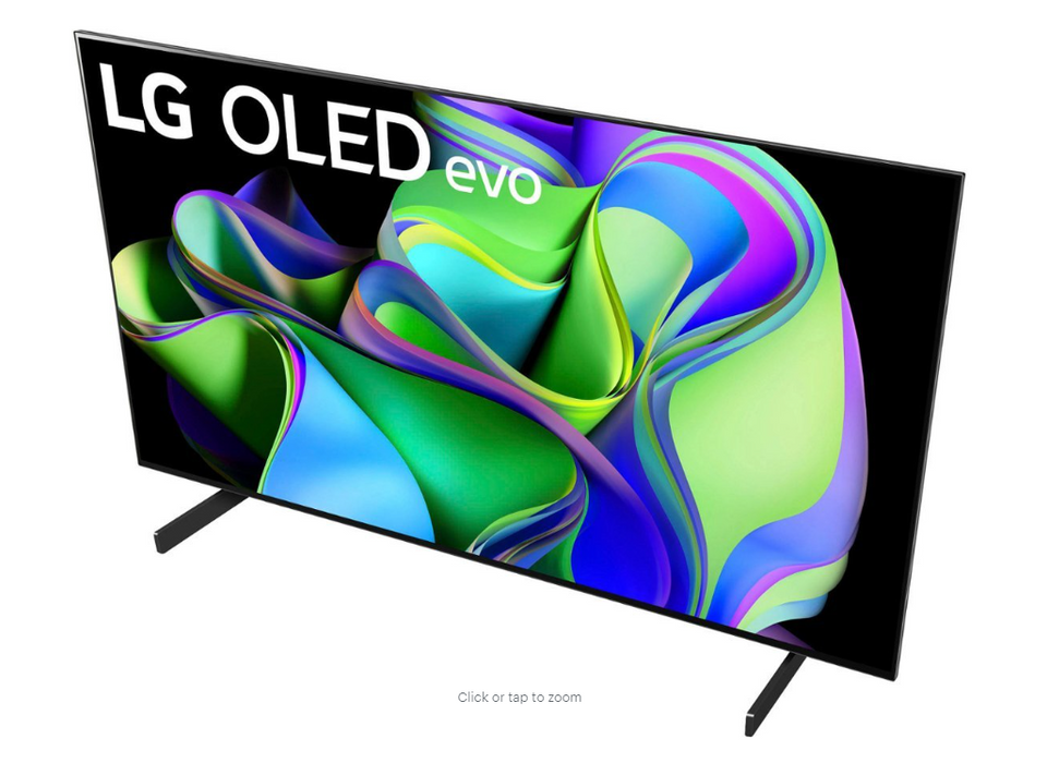 LG OLED77C3PUA 77" 4K UHD HDR OLED webOS Evo ThinQ AI Smart TV - 2023
