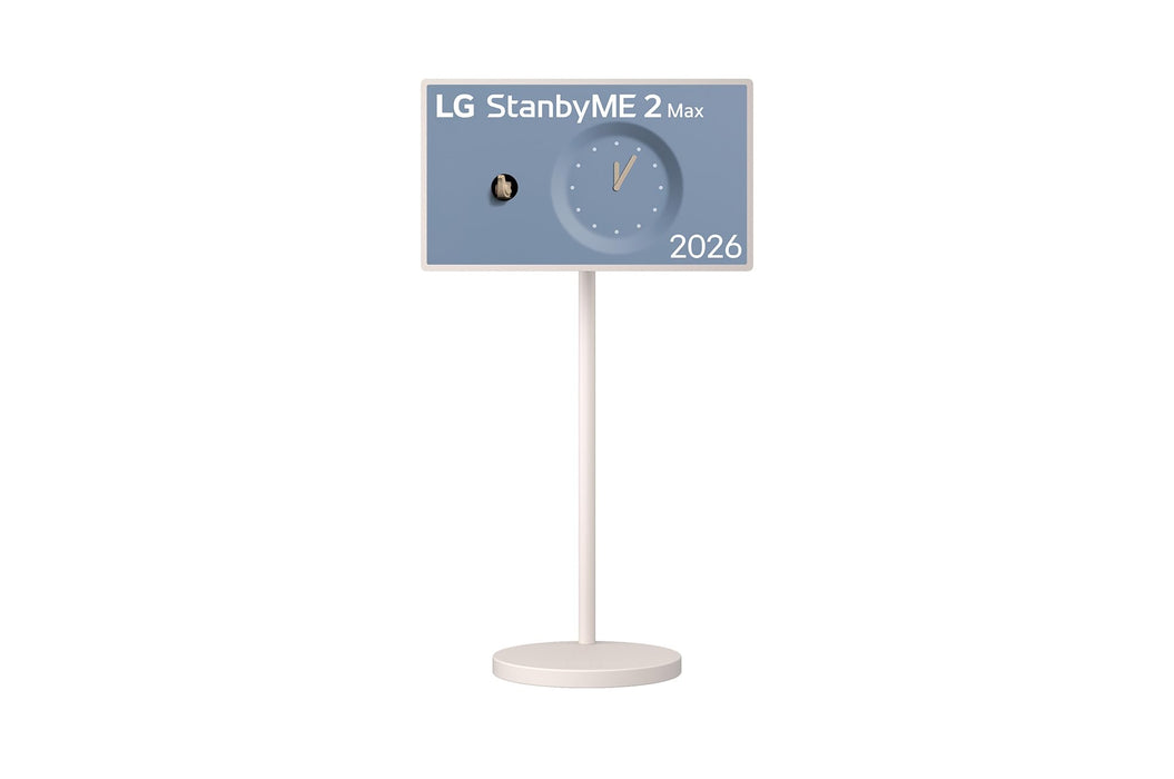 Refurbished (Excellent) - LG 32LX6BWGA 32" 4K UHD StanbyME 2 Max Movable Screen - 2026