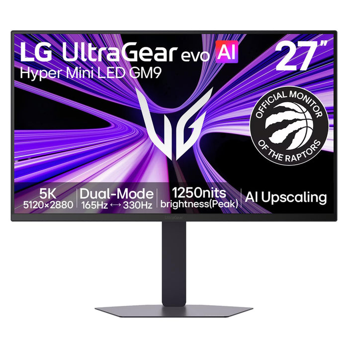 LG 27GM950B-B 27-inch 5K gaming monitor front view