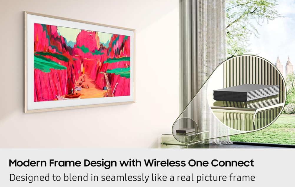 Samsung QN75LS03FWFXZC The Frame Pro 75" LS03FW Series 4K UHD HDR Neo QLED Tizen Smart TV - 2025