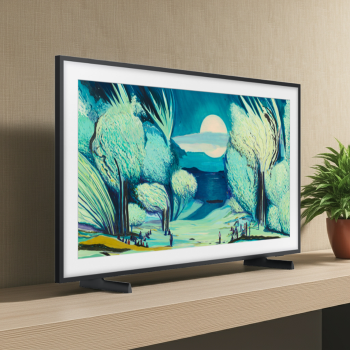 Samsung QN55LS03FAFXZC 55″ The Frame QLED 4K Art Mode Smart TV – 2025 (Wall Mount Included)