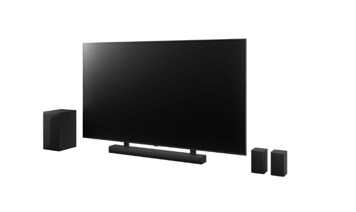 LG S70TR 500-Watt 5.1.1 Channel Sound Bar with Wireless Subwoofer & Rear Speakers