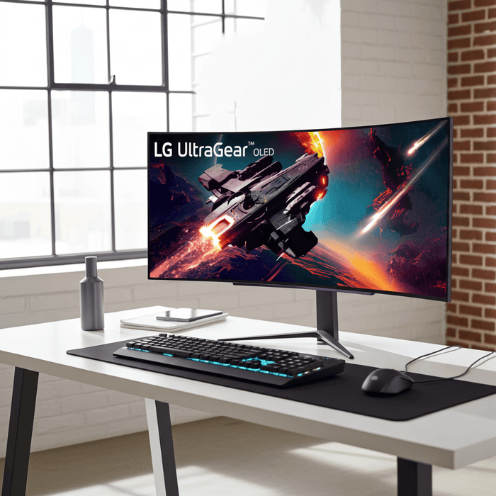 LG 45GS96QB-B 45" UltraGear OLED Curved Gaming Monitor