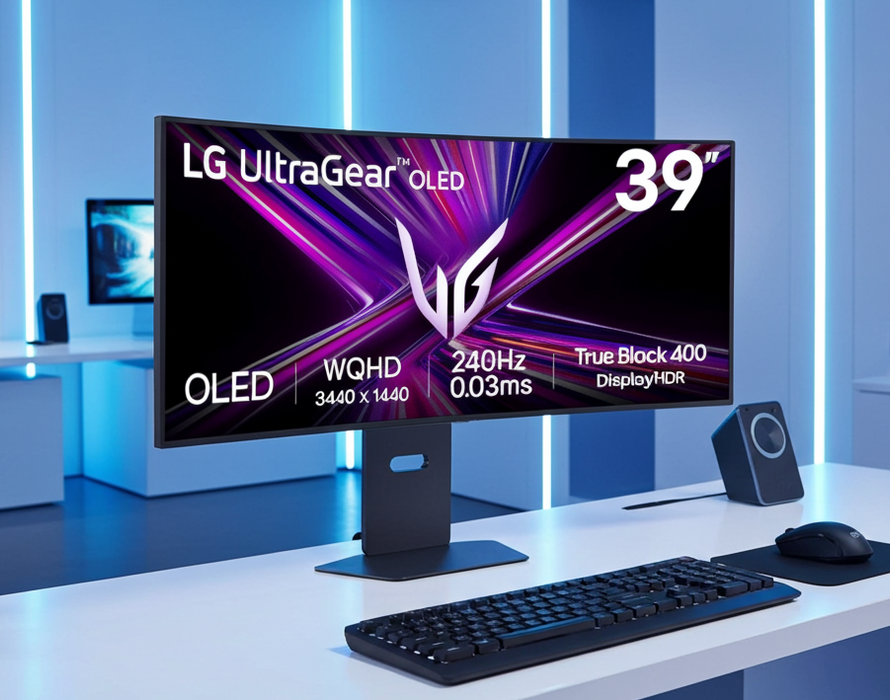 LG 45GX900A-B UltraGear 45" WQHD Curved OLED G-Sync Gaming Monitor - 2025