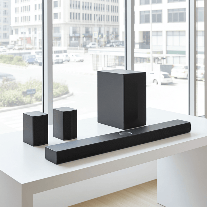LG S70TR 500-Watt 5.1.1 Channel Sound Bar with Wireless Subwoofer & Rear Speakers