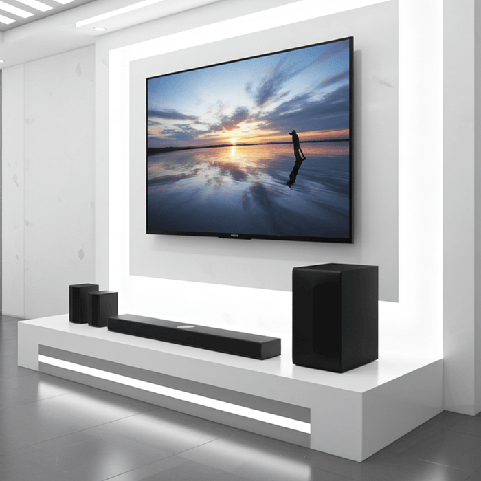 LG S70TR 500-Watt 5.1.1 Channel Sound Bar with Wireless Subwoofer & Rear Speakers