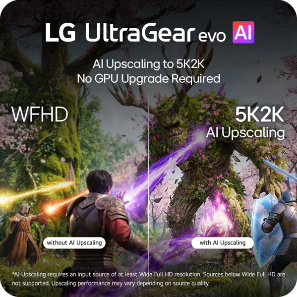 LG 39GX950B-B 39" UltraGear OLED Gaming Monitor – 5K2K UHD, 165Hz Refresh Rate – Factory Refurbished